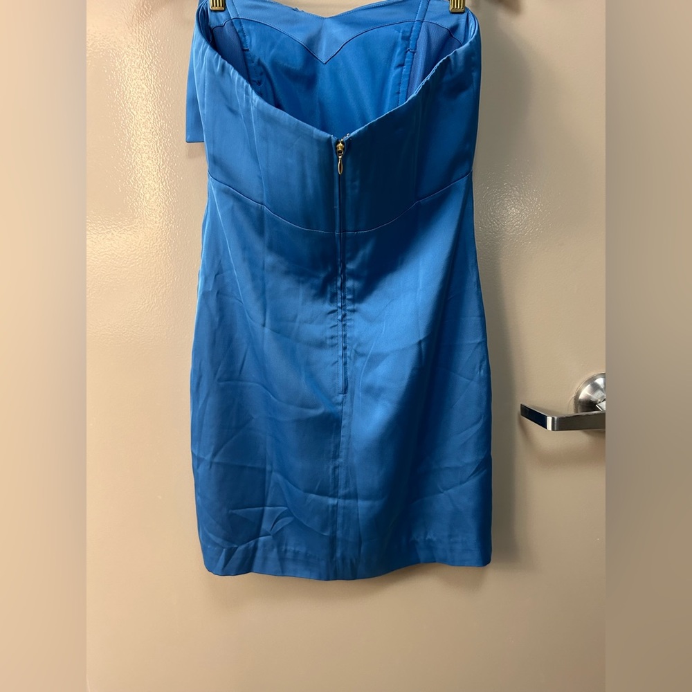 NWT Lilly Pulitzer Women's Carlynn Strapless Satin - Picture 4 of 8
